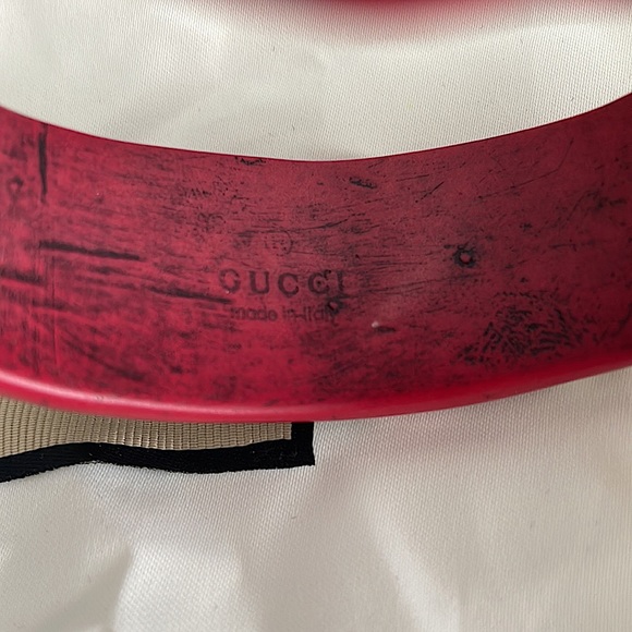 NEW w/box Gucci Resin & Crystal Snake Bangle Bracelet - Picture 6 of 7